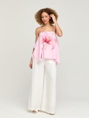 Blusa de alça lírio